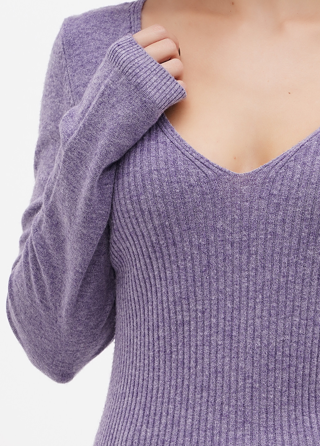 Фіолетовий демісезонний пуловер пуловер Sassofono