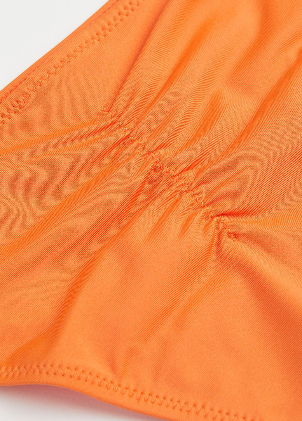 Оранжевые купальные трусики однотонные H&M