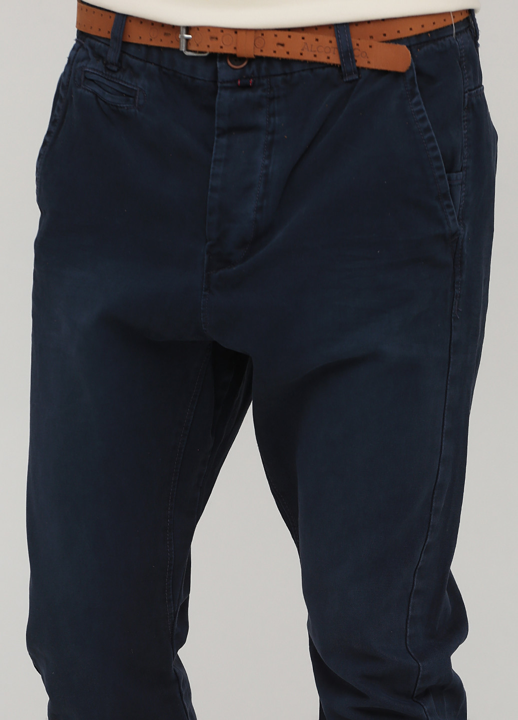 Синие кэжуал демисезонные чиносы брюки Alcott