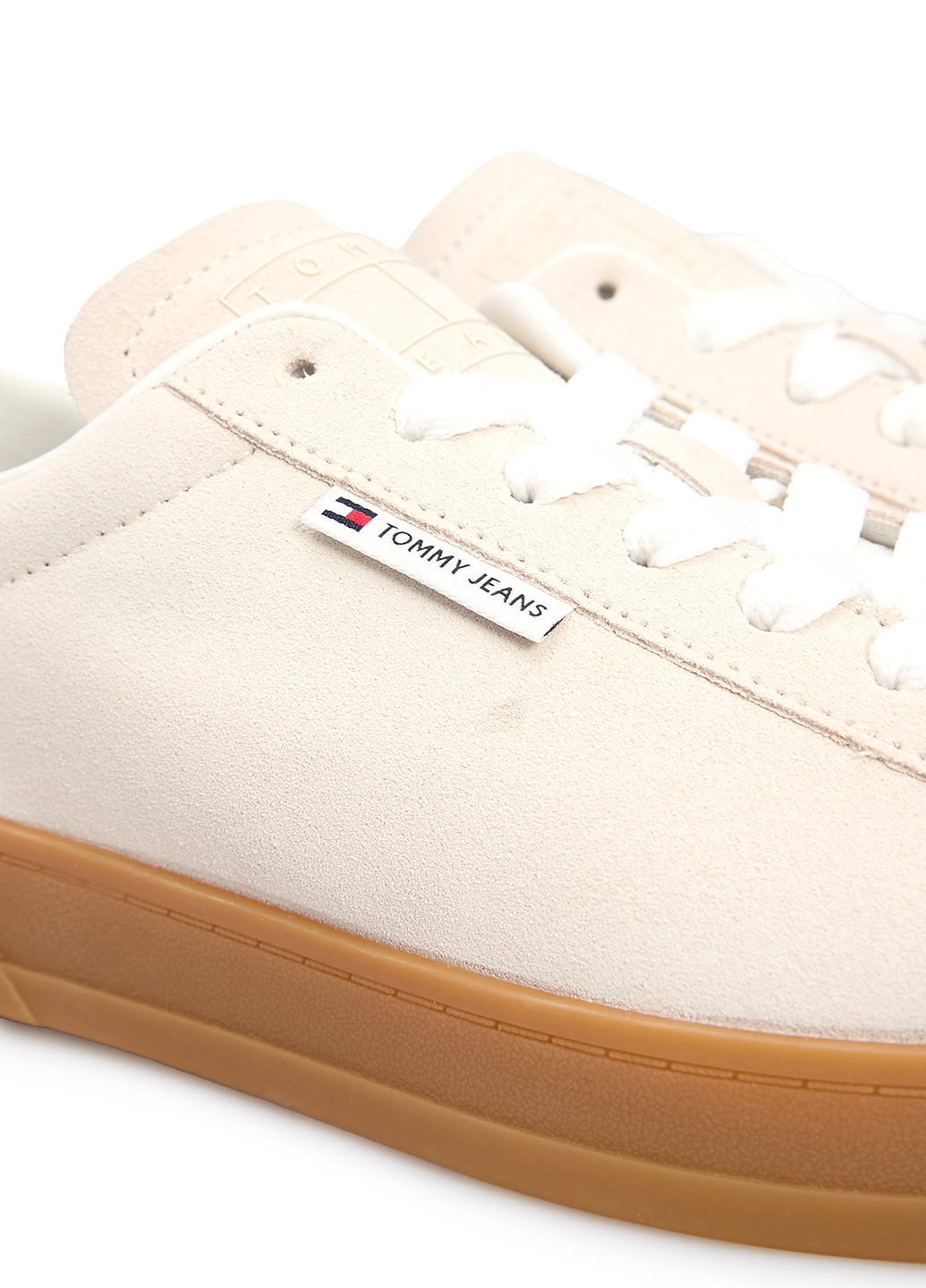 Светло-бежевые кеды Tommy Jeans