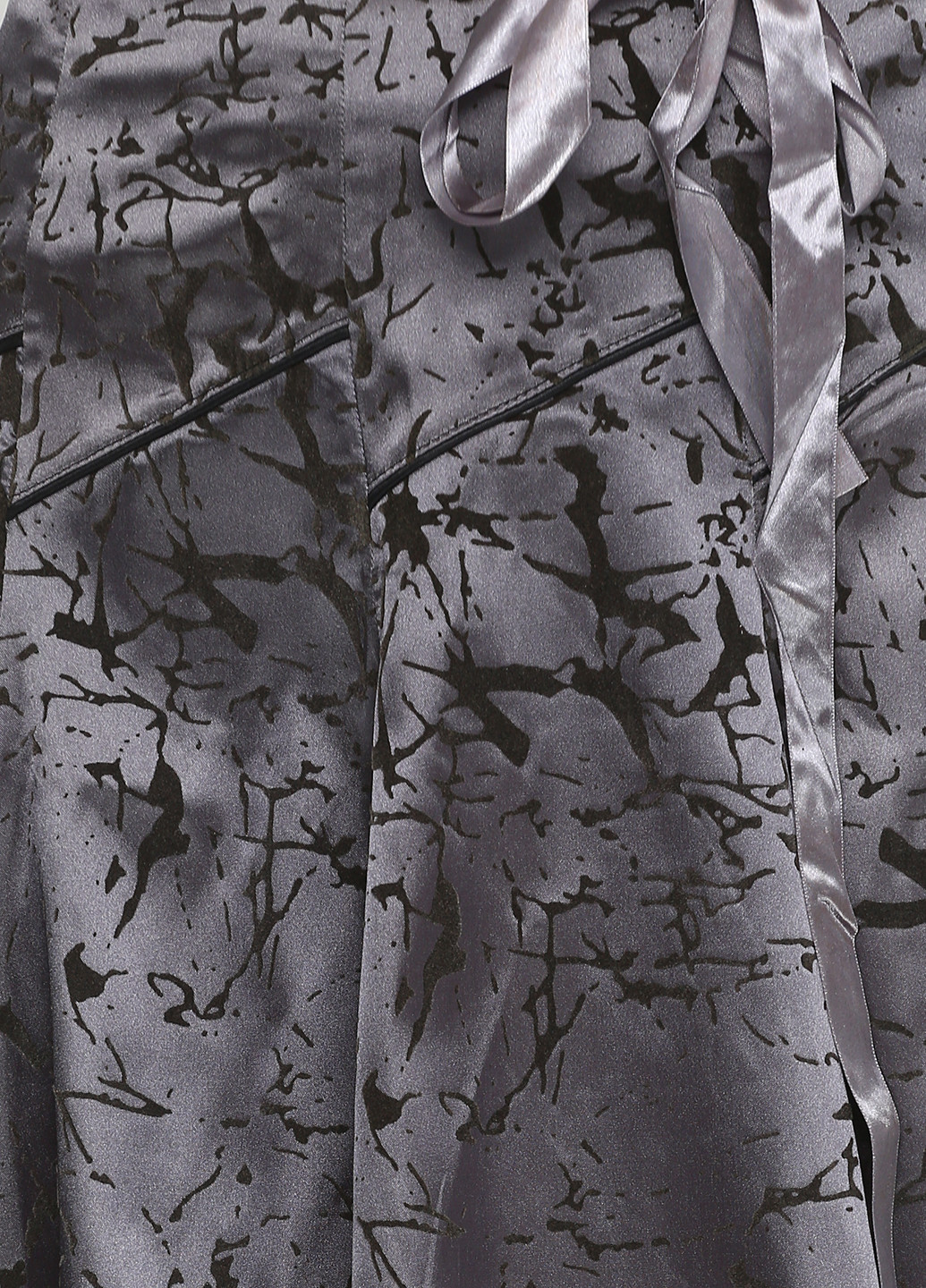 Серая кэжуал с абстрактным узором юбка Tivardo миди