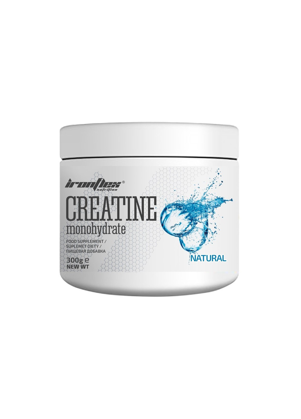 Креатин моногідрат Creatine monohydrate 300 грам Ківі-кактус Iron Flex (255279732)