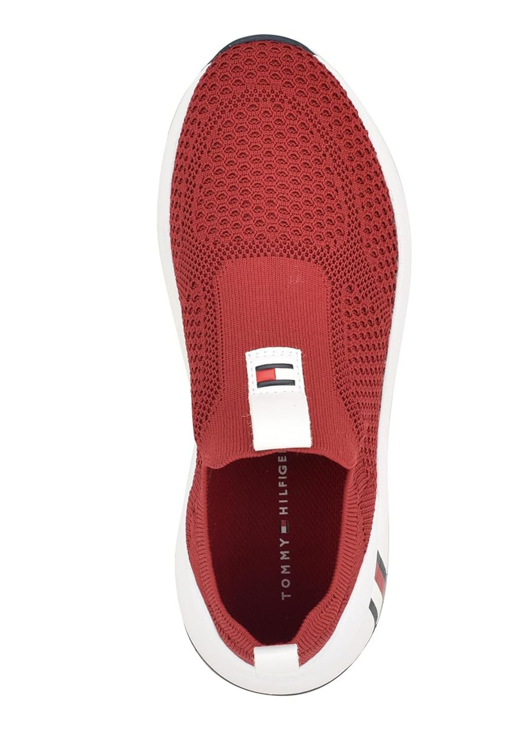 Кроссовки Tommy Hilfiger красные демисезоны (368668167)