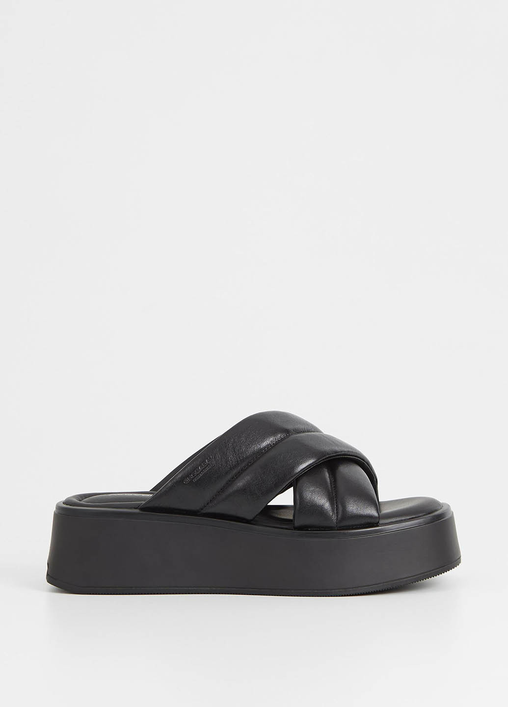 Черные шлепанцы Vagabond