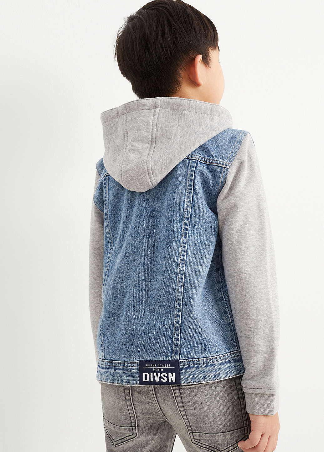 Комбинированная демисезонная куртка C&A