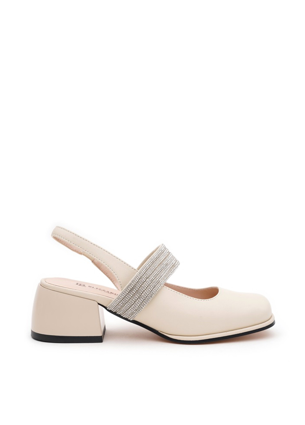 Blizzarini Туфлі слінгбекі молочний з натуральна шкіра, україна — демісезон (340268483)
