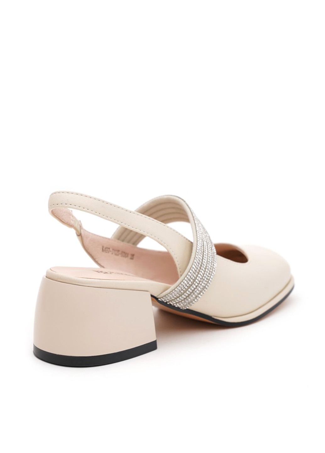 Blizzarini Туфлі слінгбекі молочний з натуральна шкіра, україна — демісезон (340268483)