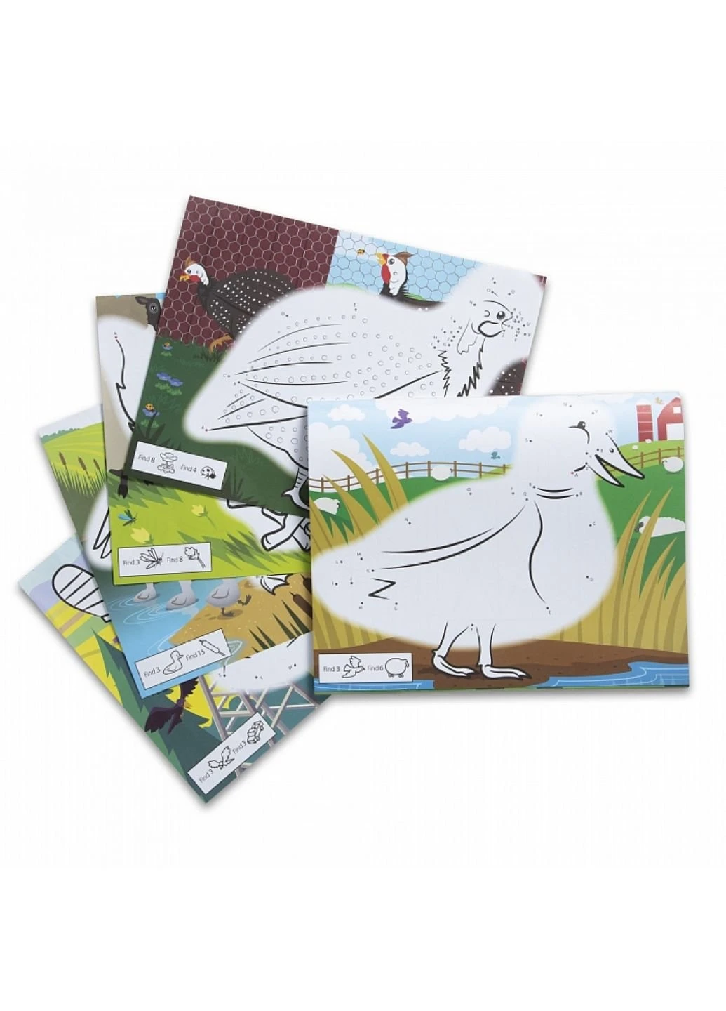 Набор для творчества раскрасок по номерам Ферма (MD30260) Melissa&Doug (254067321)