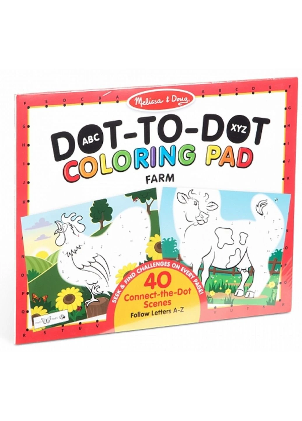 Набор для творчества раскрасок по номерам Ферма (MD30260) Melissa&Doug (254067321)