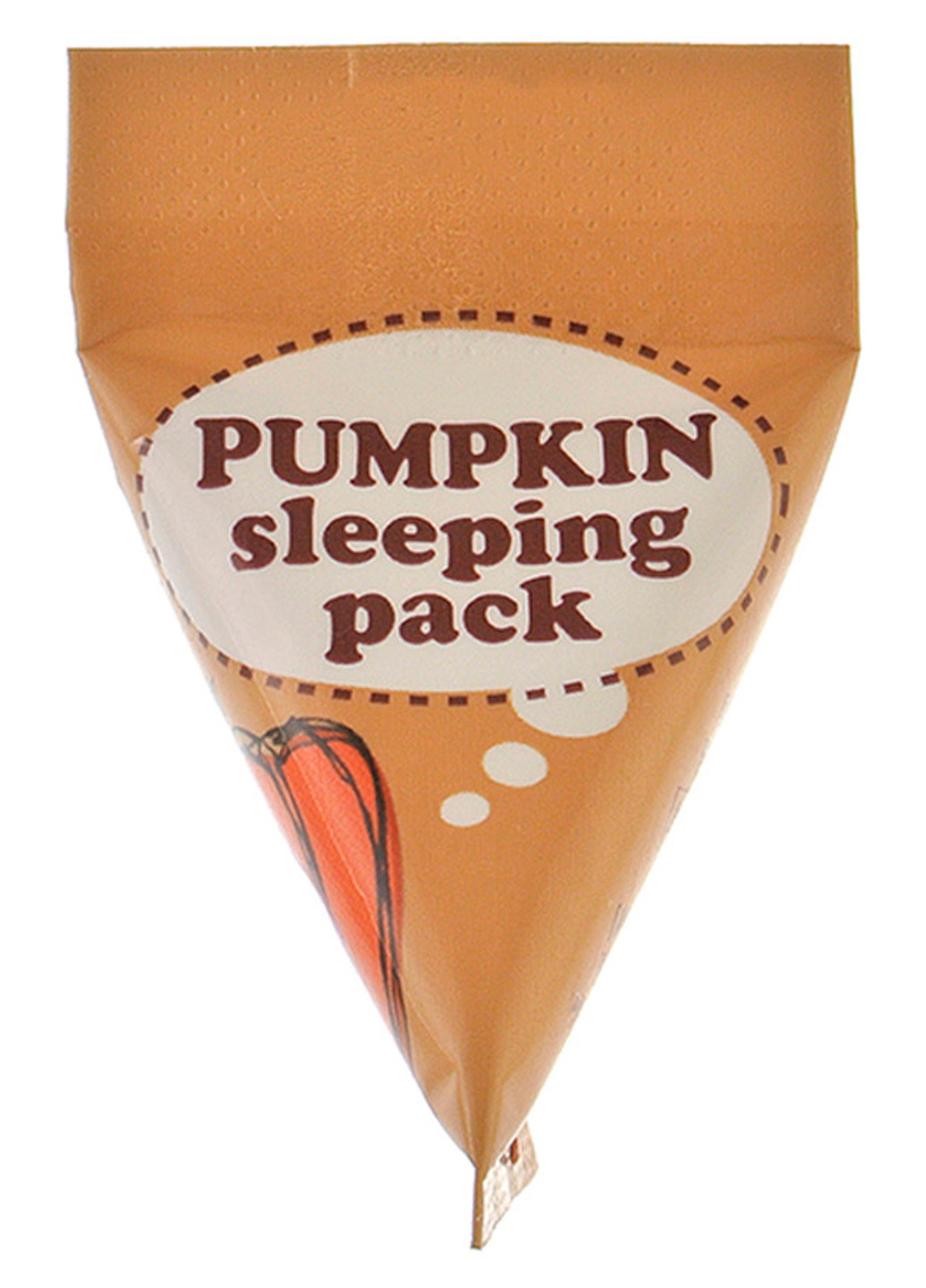 Нічна маска з екстрактом гарбуза Pumpkin Sleeping Pack (пробник) 2 мл Too Cool For School (202416196)