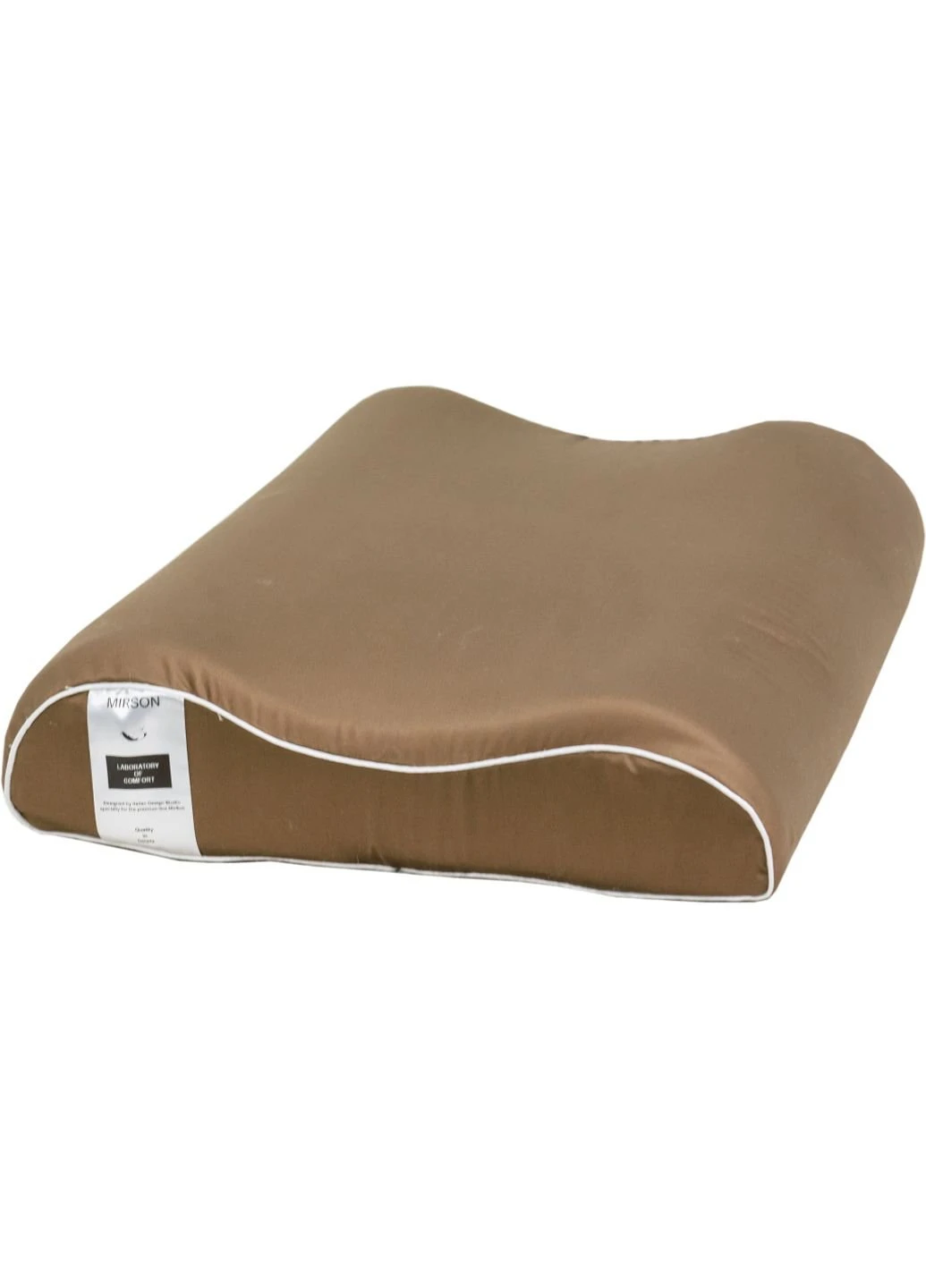 Подушка ортопедична №6036 Delicate satin Cacao Aero 58х40х10.5 (2200003261592) Mirson (254053153)