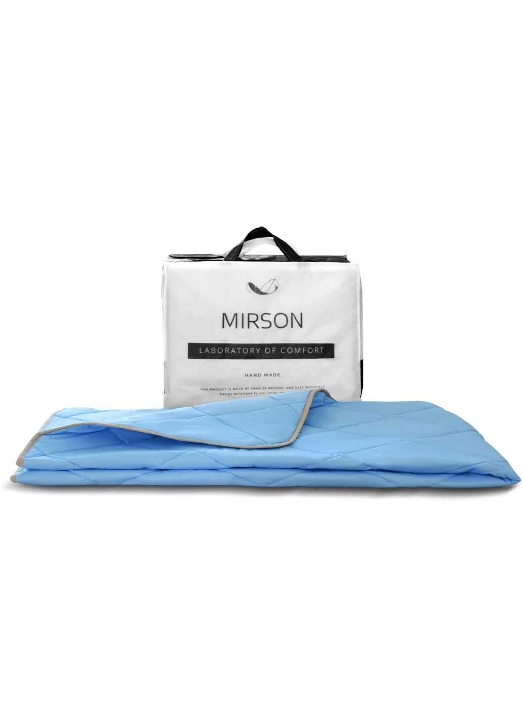 Ковдра MirSon антиалергенна Тенсел Valentino 0384 літо 172x205 (2200000131102) No Brand (254011428)