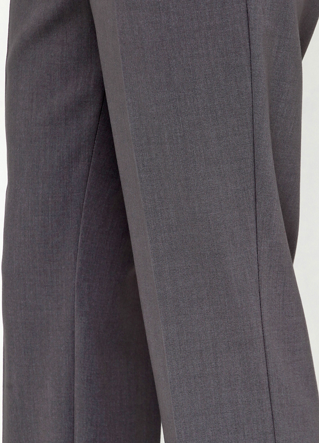Темно-серые кэжуал демисезонные зауженные брюки BRANDTEX CLASSIC