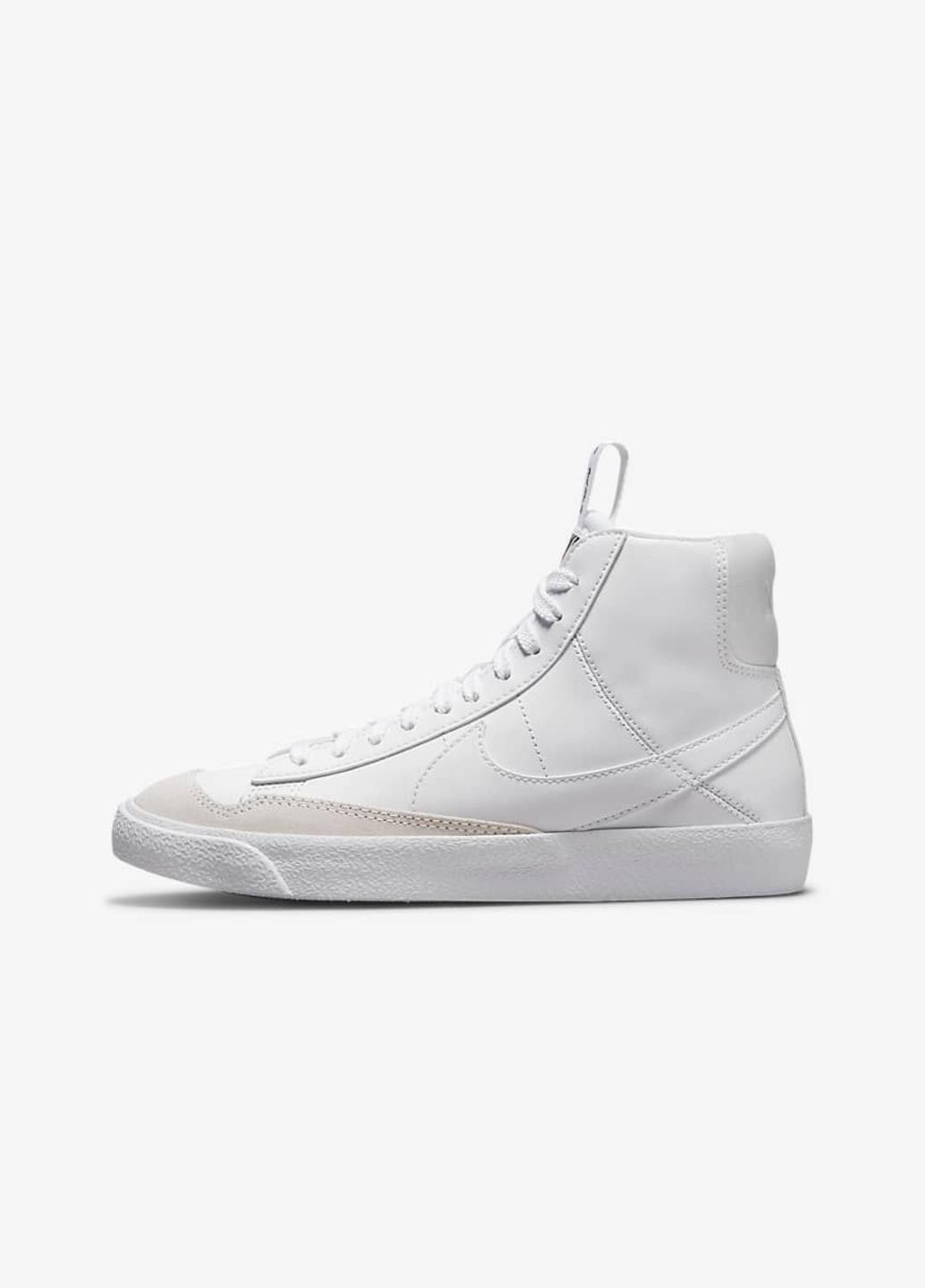 Білі кеди blazer mid 77 se d (gs) dh8640-102 Nike BLAZER MID 77 SE D (GS)
