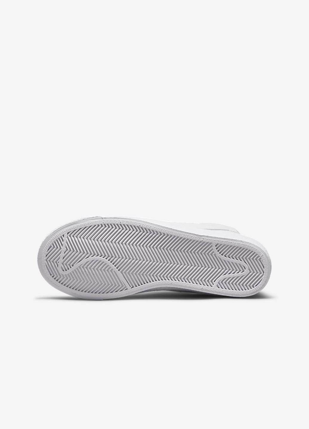 Білі кеди blazer mid 77 se d (gs) dh8640-102 Nike BLAZER MID 77 SE D (GS)
