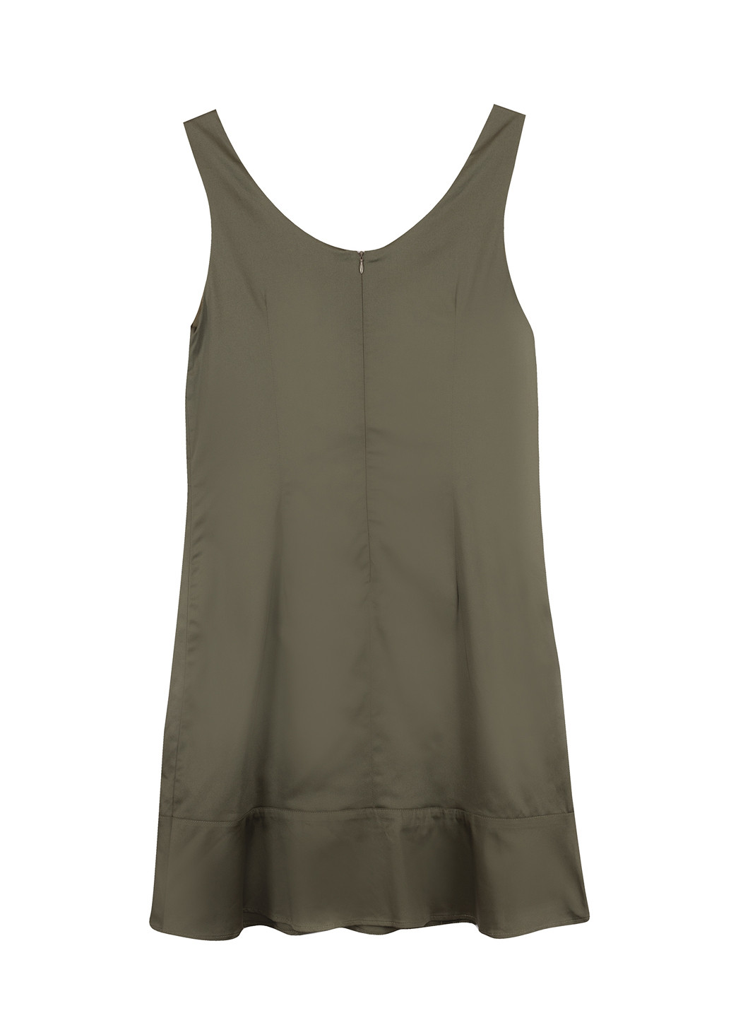 Оливкова (хакі) кежуал сукня Nazarenogabrielli однотонна