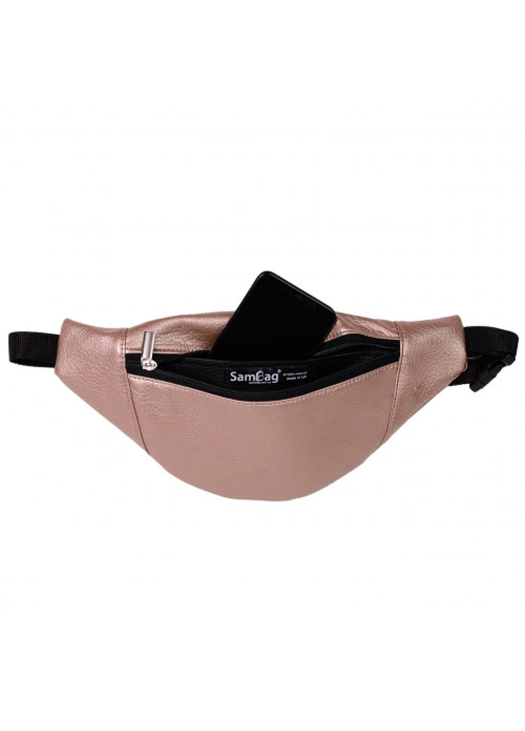 Жіноча сумка на пояс (бананка) 33х14 см Sambag (210478434)