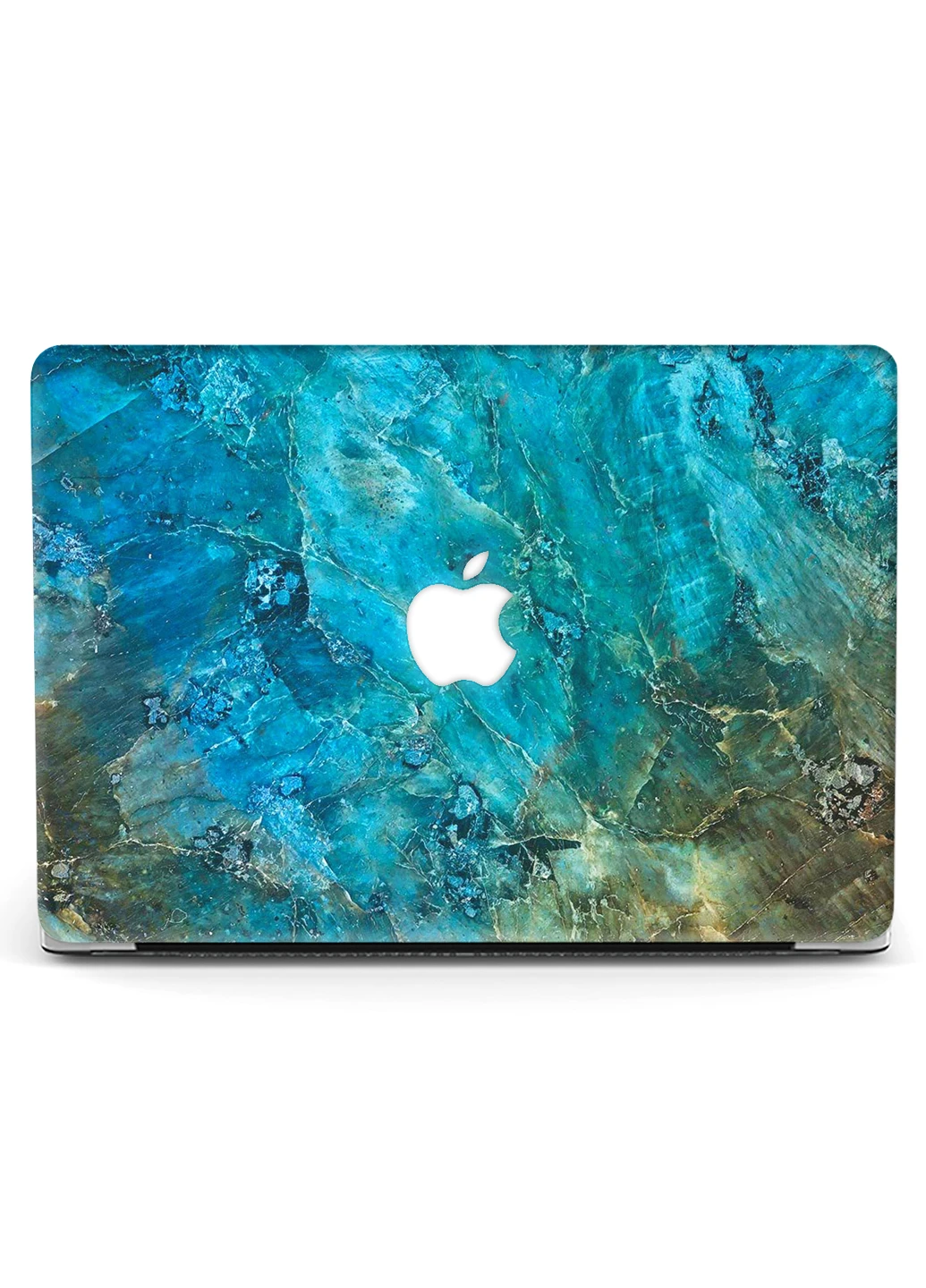 Чехол пластиковый для Apple MacBook Pro 15 A1707 / A1990 Голубой мрамор (Blue marble) (9649-1570) MobiPrint (218347904)