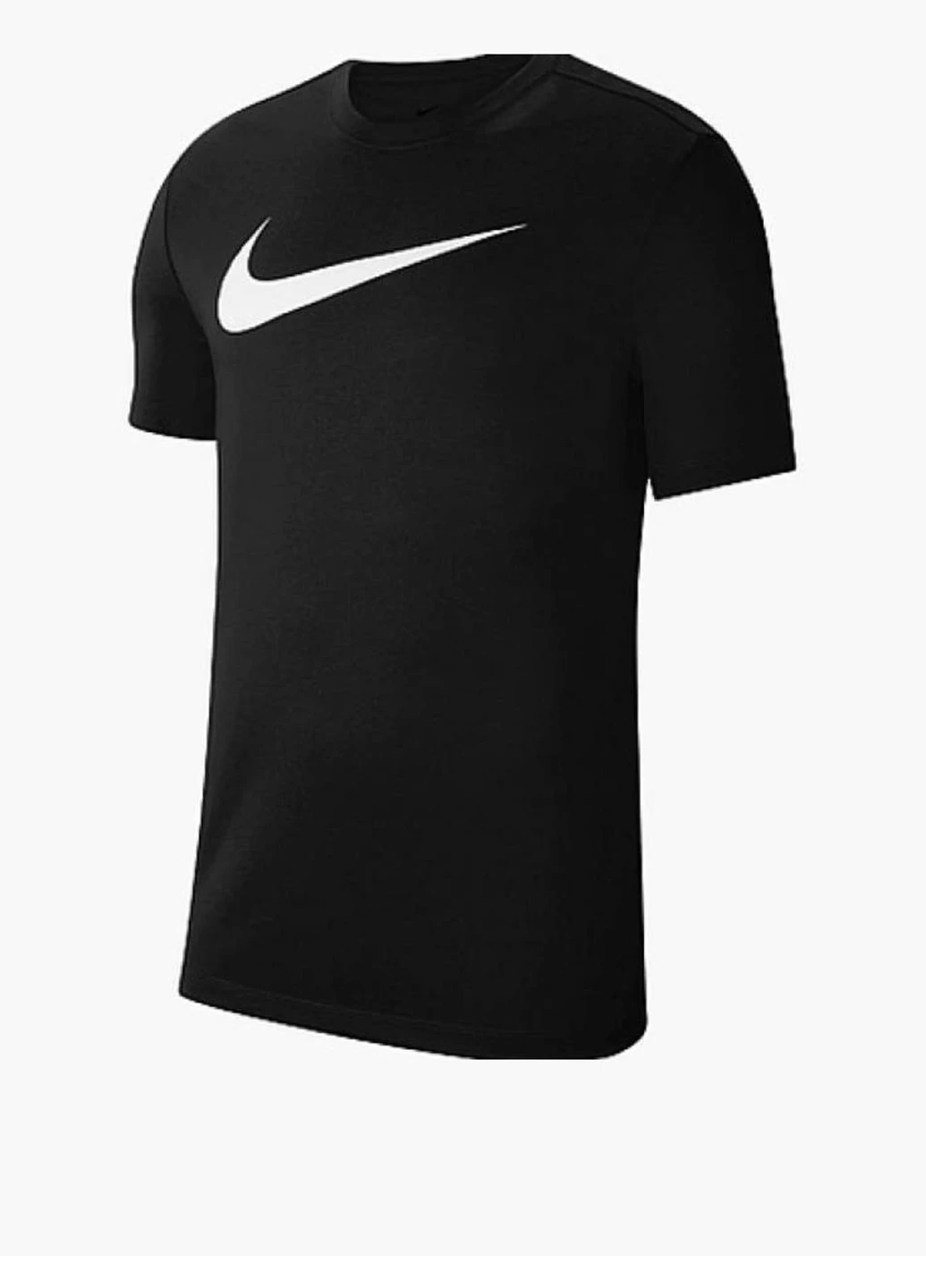 Черная демисезонная футболка cw6941-010 Nike Dri-FIT Park