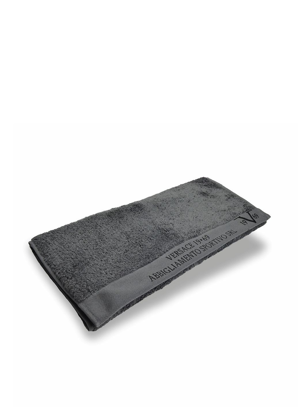 No Brand полотенце, 50х90 см однотонный темно-серый производство - Турция
