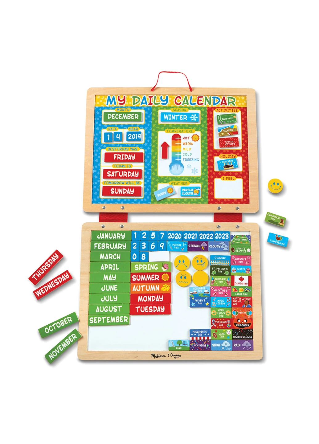 Магнітний календар, 40х30х2,5 см Melissa & Doug (251711256)
