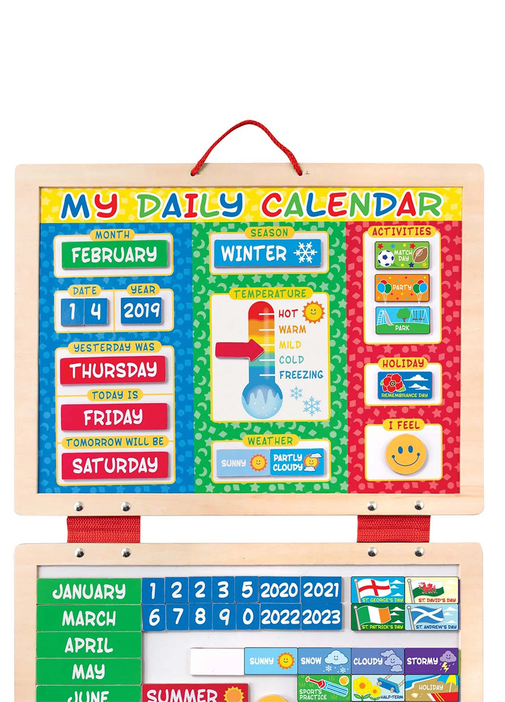 Магнітний календар, 40х30х2,5 см Melissa & Doug (251711256)