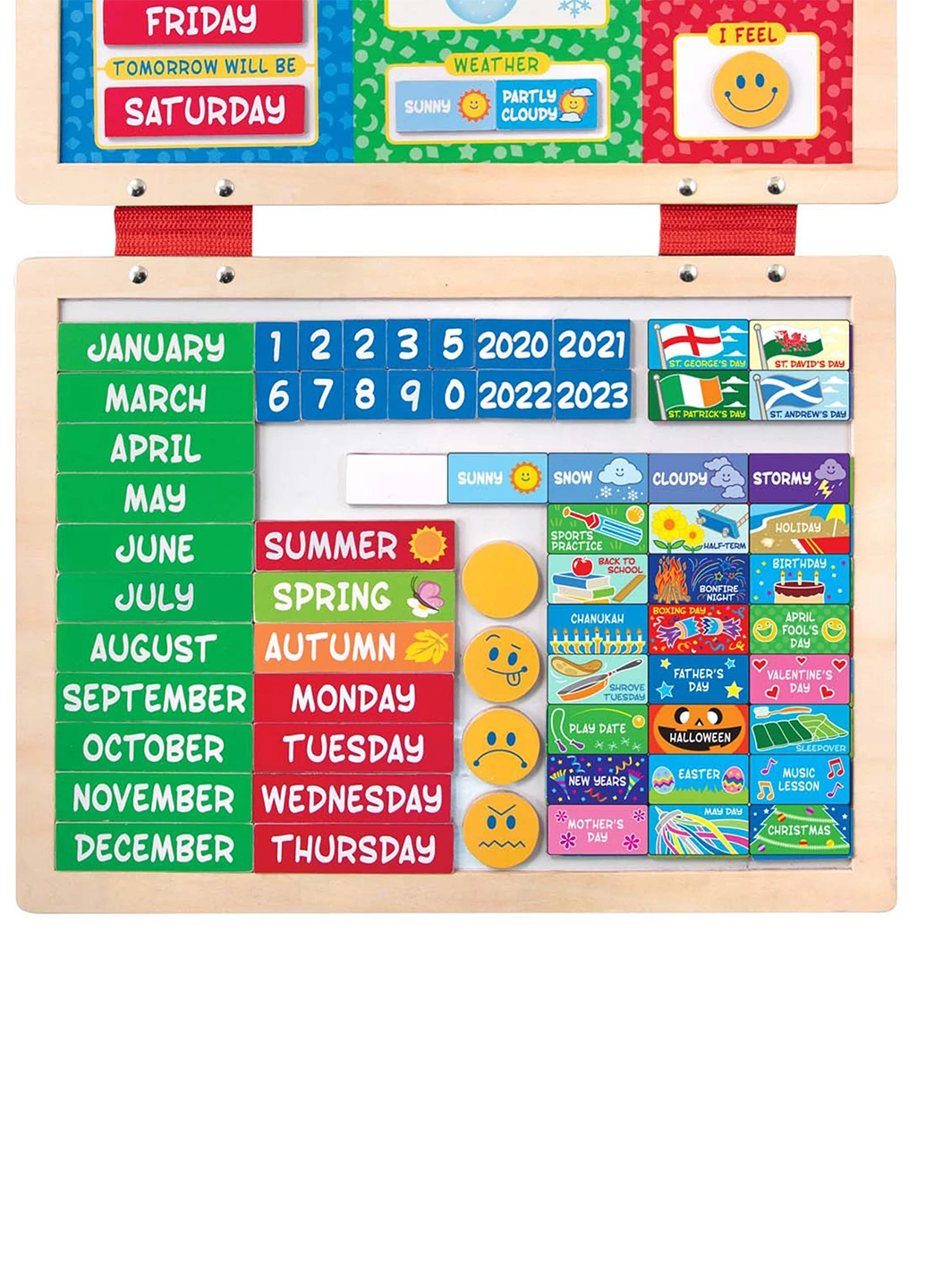 Магнітний календар, 40х30х2,5 см Melissa & Doug (251711256)
