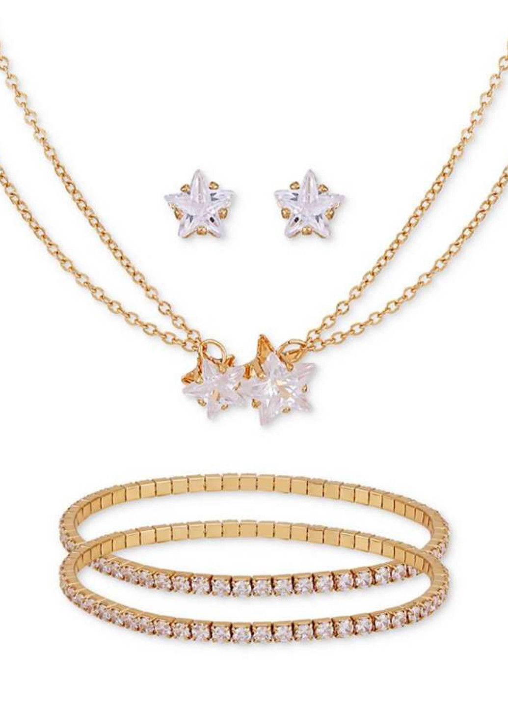 Комплект прикрас (сережки, браслети, намисто) Guess (325922985)