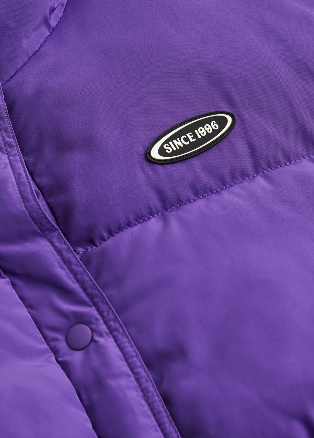 Фиолетовая демисезонная куртка вільного крою H&M