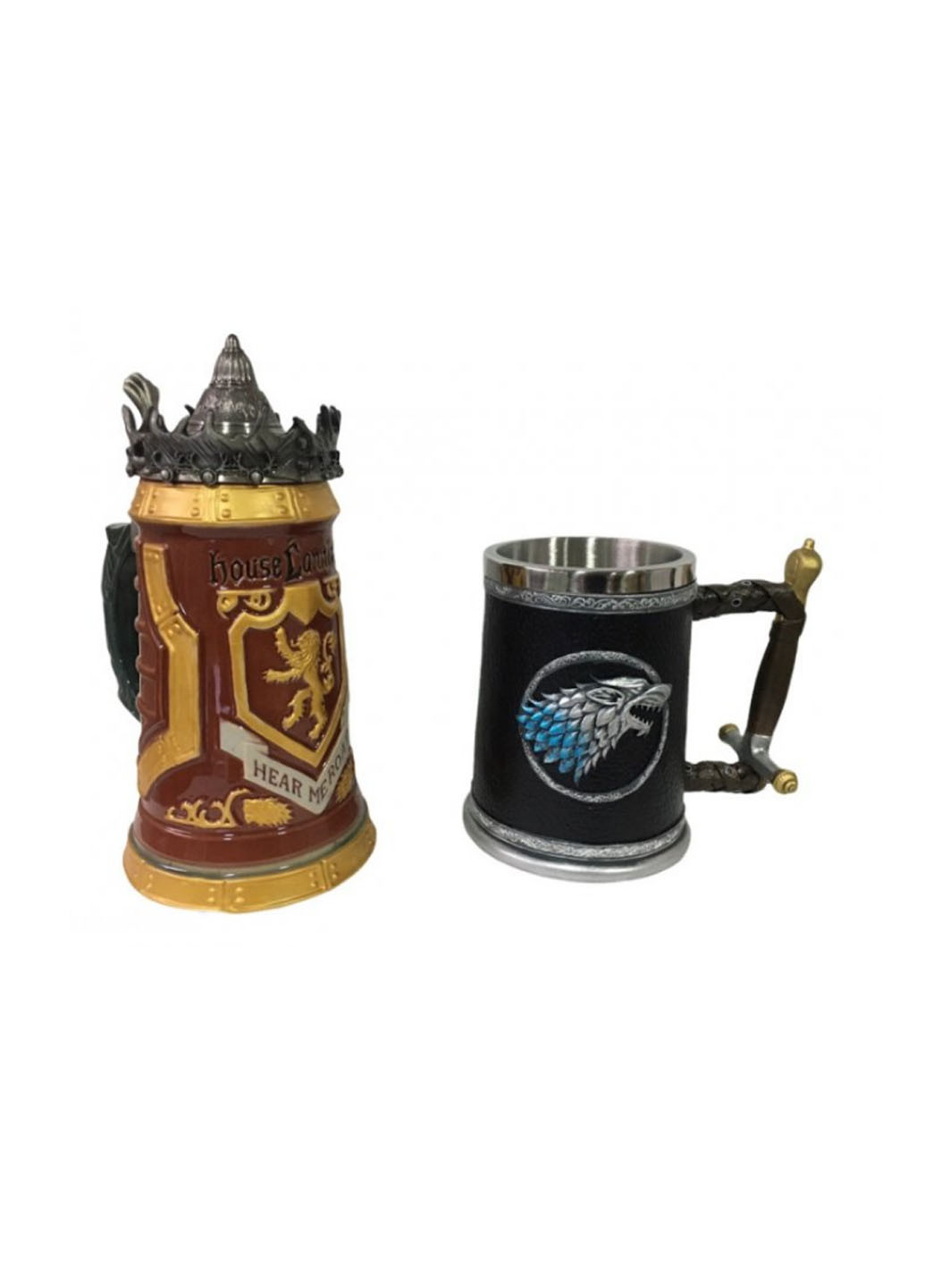 Подарунковий набір Кружка Game Of Thrones House Lannister і Кружка Winter Дім Старков No Name (237346868)