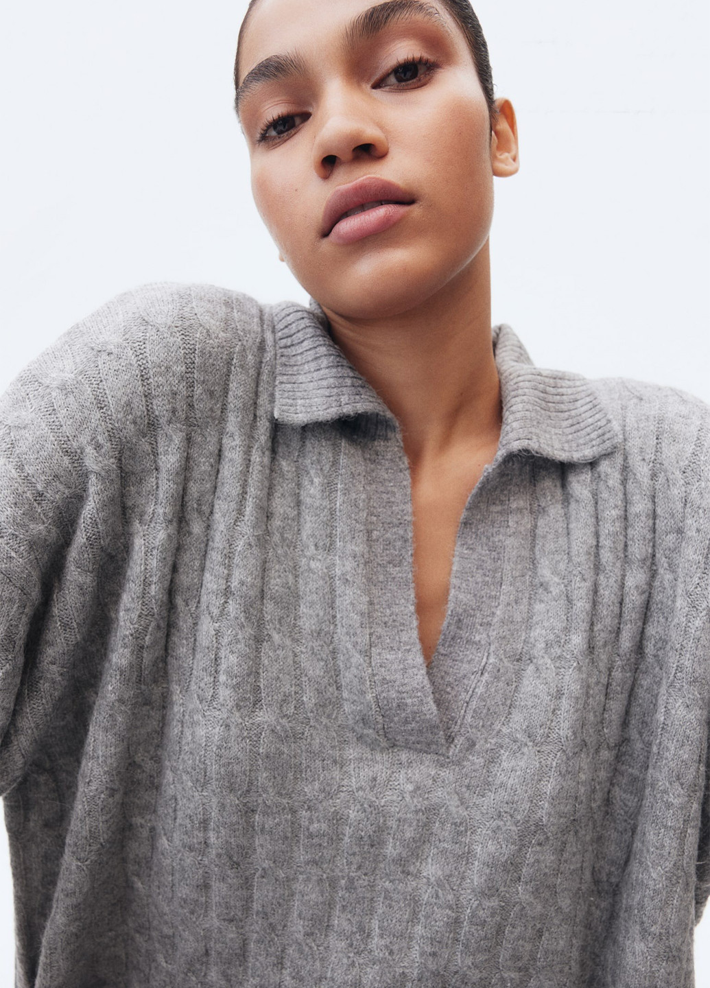 Сірий демісезонний пуловер пуловер H&M