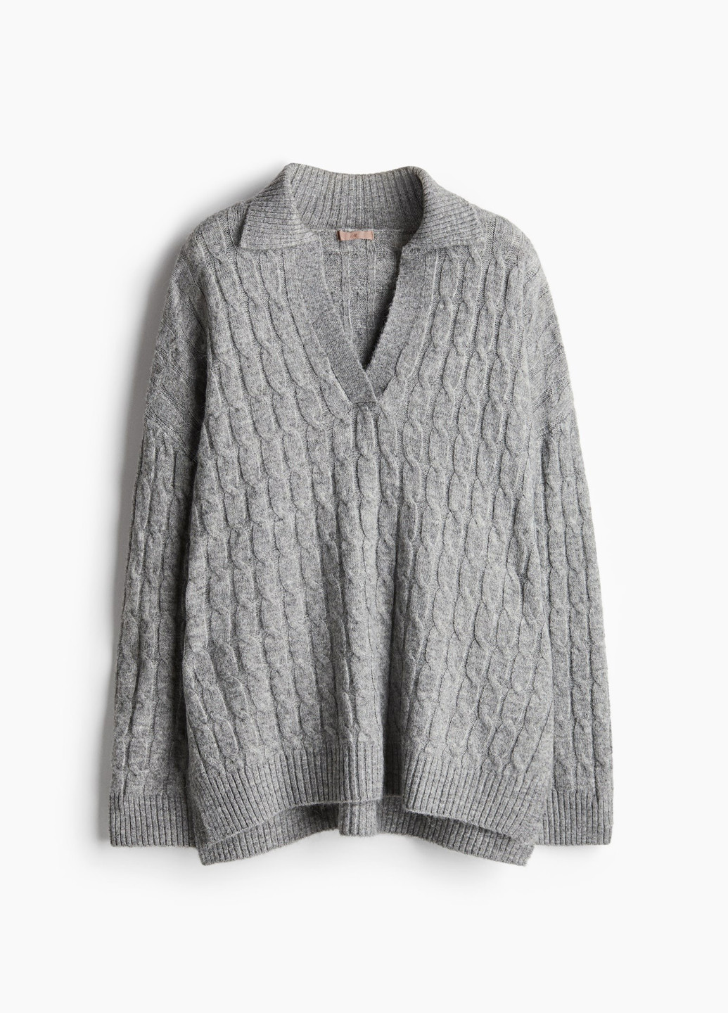 Сірий демісезонний пуловер пуловер H&M