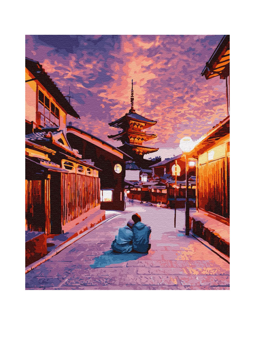 Картина по номерам Романтика в Киото, 40х50 см Brushme (150530186)