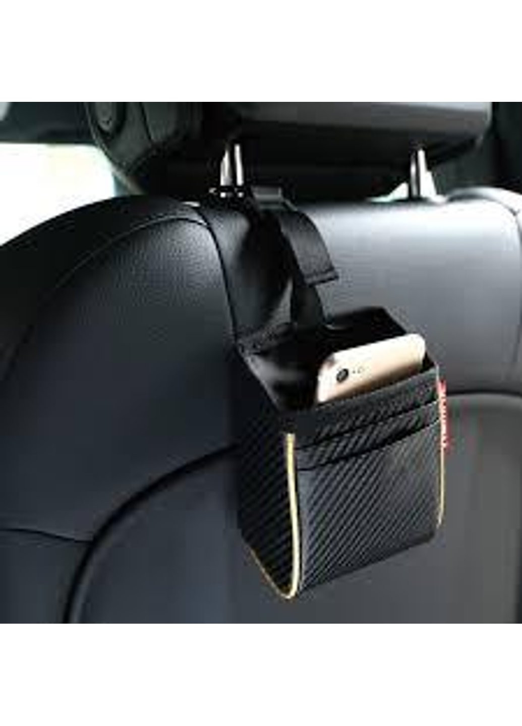 Автомобільний тримач Car Seat Storage Bag CS-02 black carbon Remax (254708739)