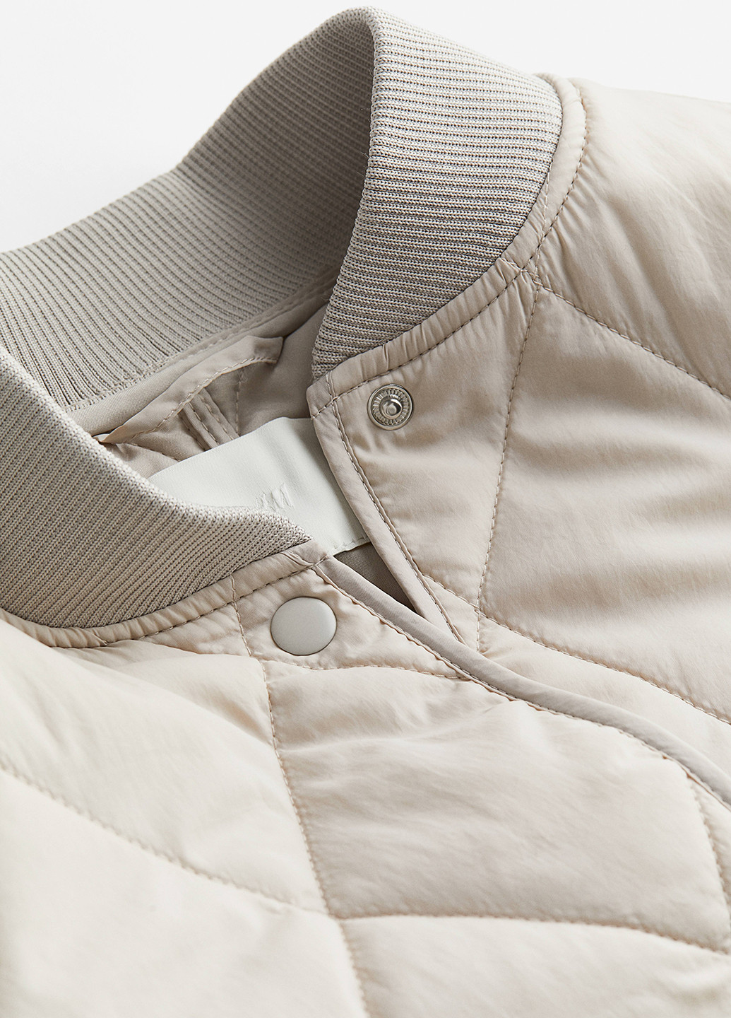 Светло-серая демисезонная куртка H&M