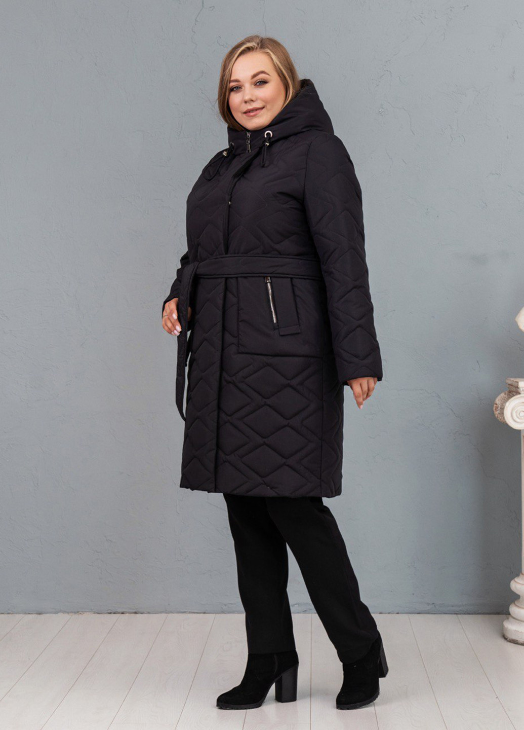 Графітова демісезонна куртка Eva Classic