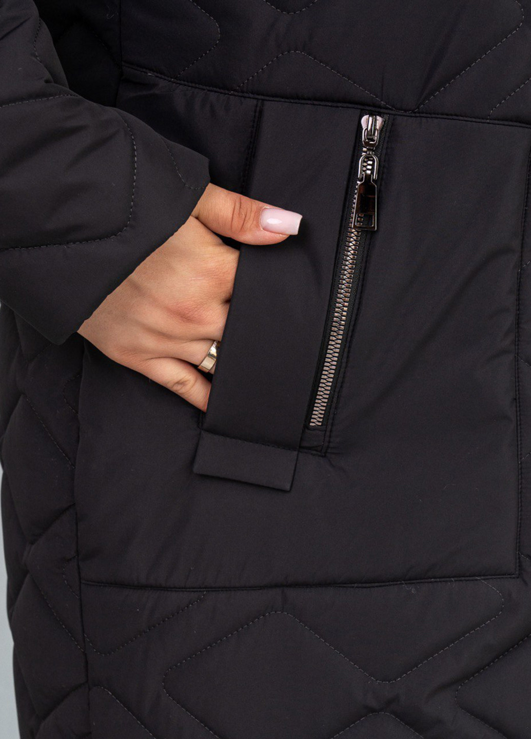 Графітова демісезонна куртка Eva Classic