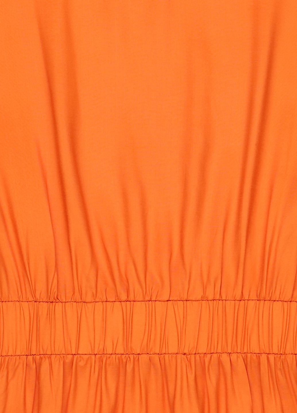 Оранжевое кэжуал платье Kiomi однотонное