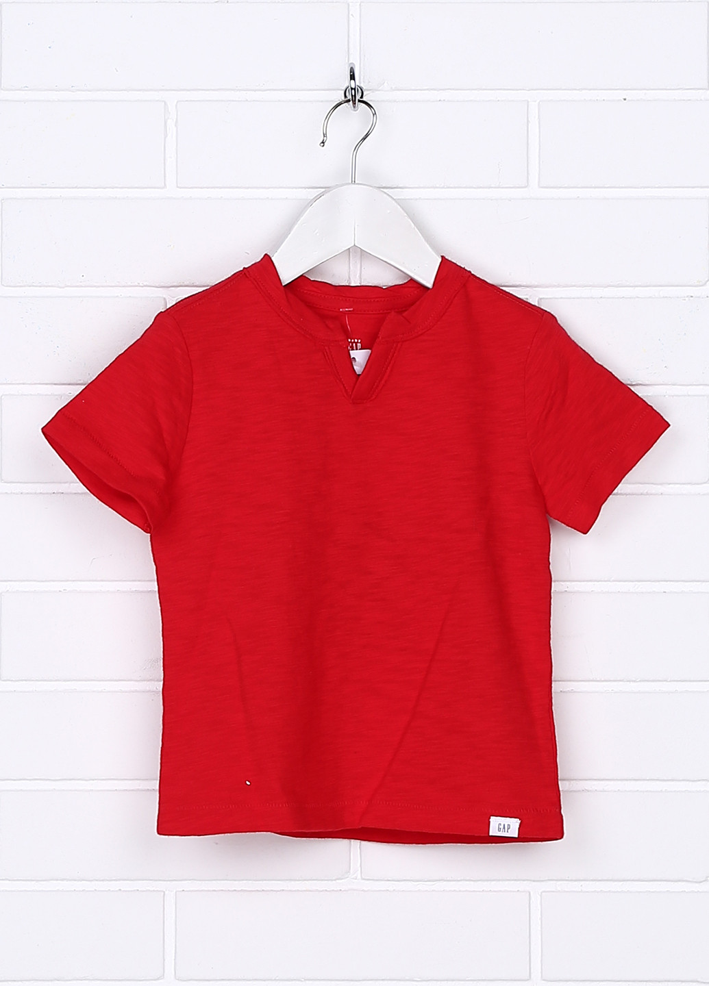 Красная летняя футболка Gap