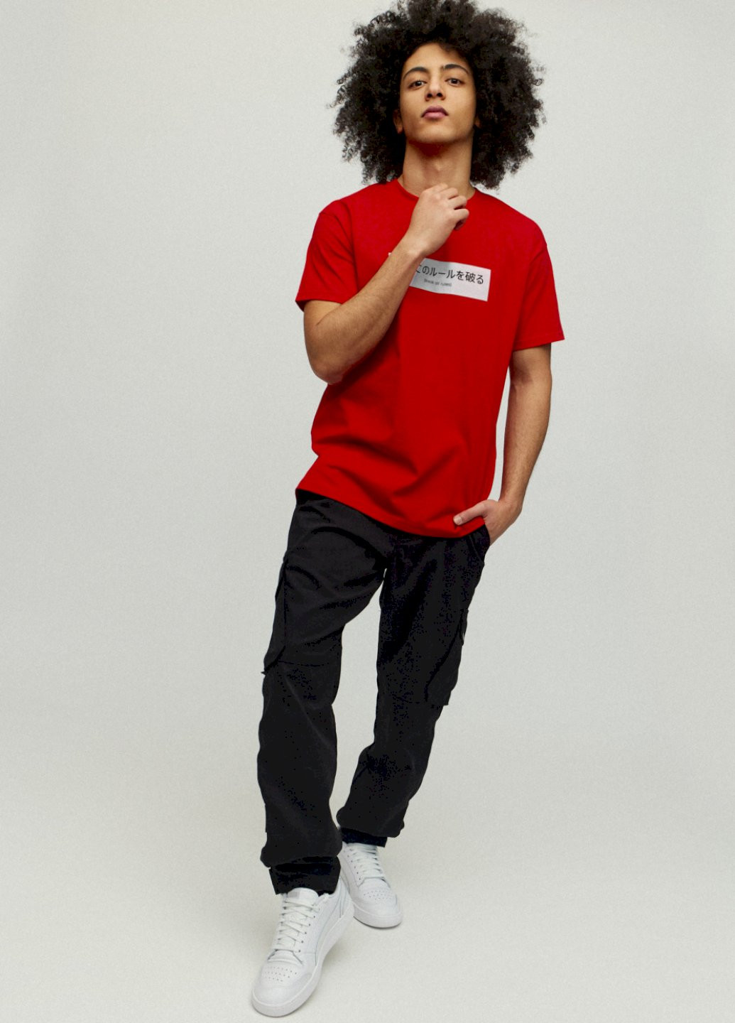 Червона футболка чоловіча YAPPI