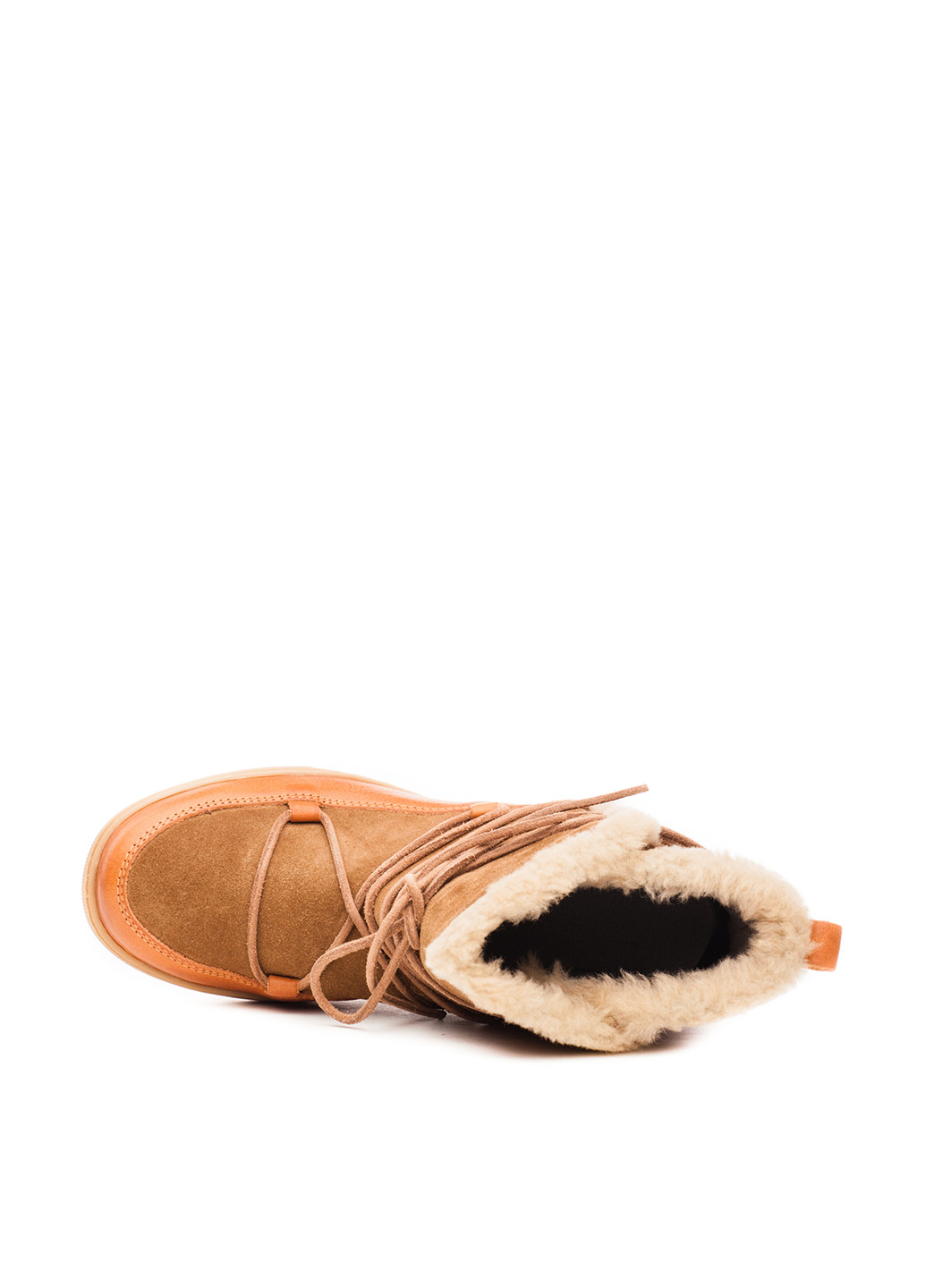 Зимние ботинки Aigle без декора из натуральной замши