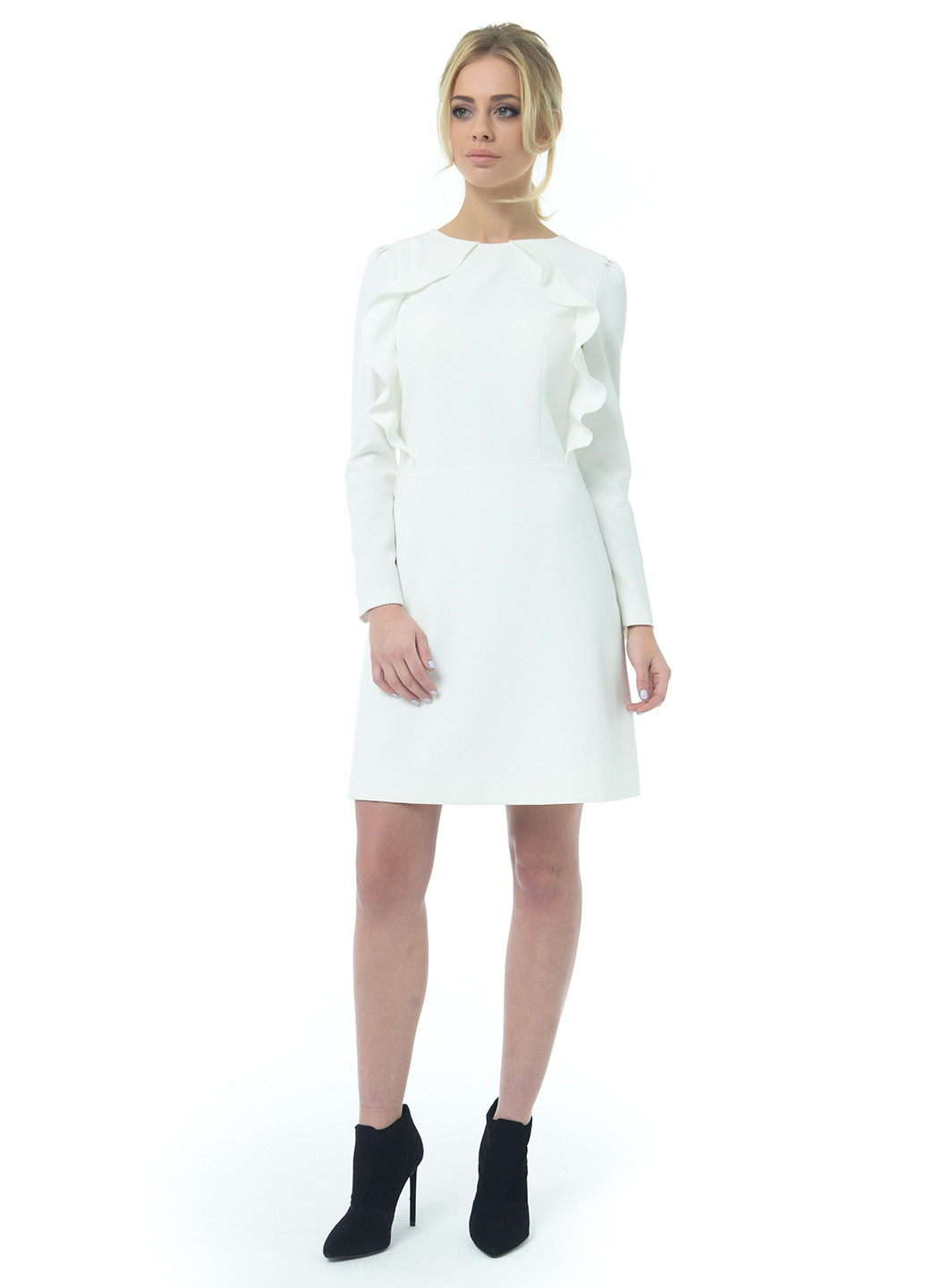 Світло-жовтий кежуал сукня GENEVIE однотонна