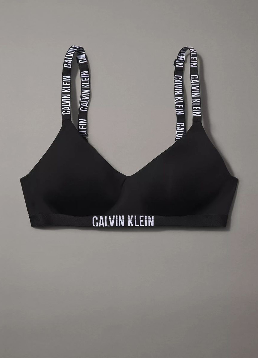 Чорний демісезонний комплект (бюстгальтер, трусики) Calvin Klein