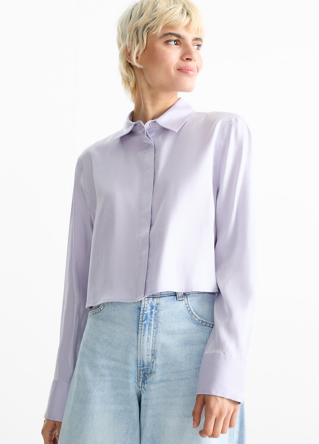 Бузкова блуза C&A