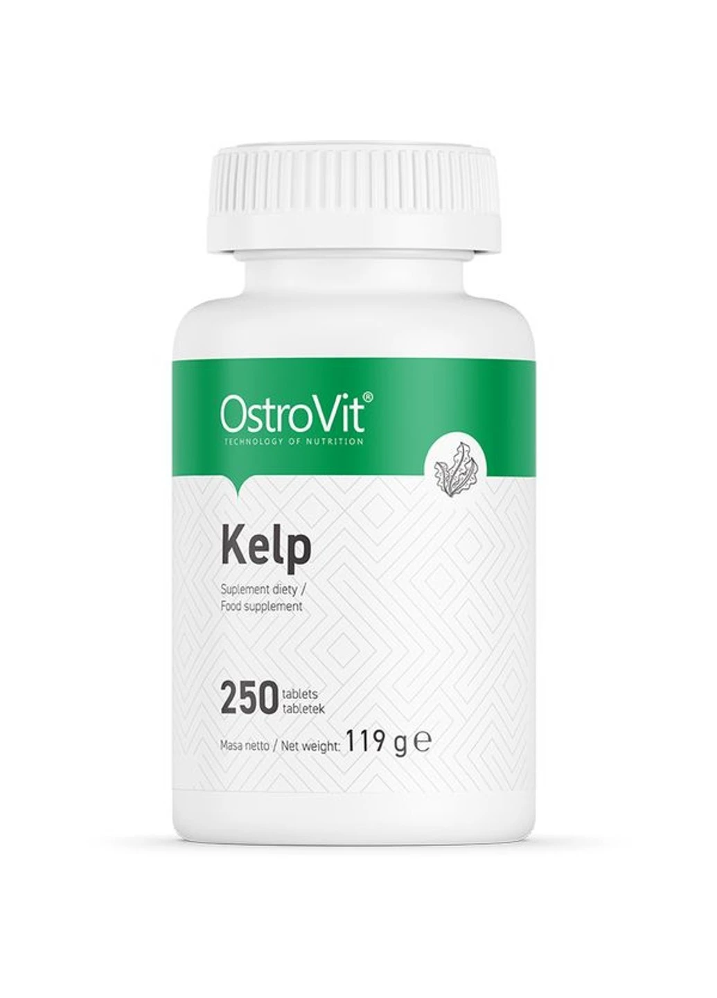 Ламінарія Kelp 250 таблеток Ostrovit (255410619)