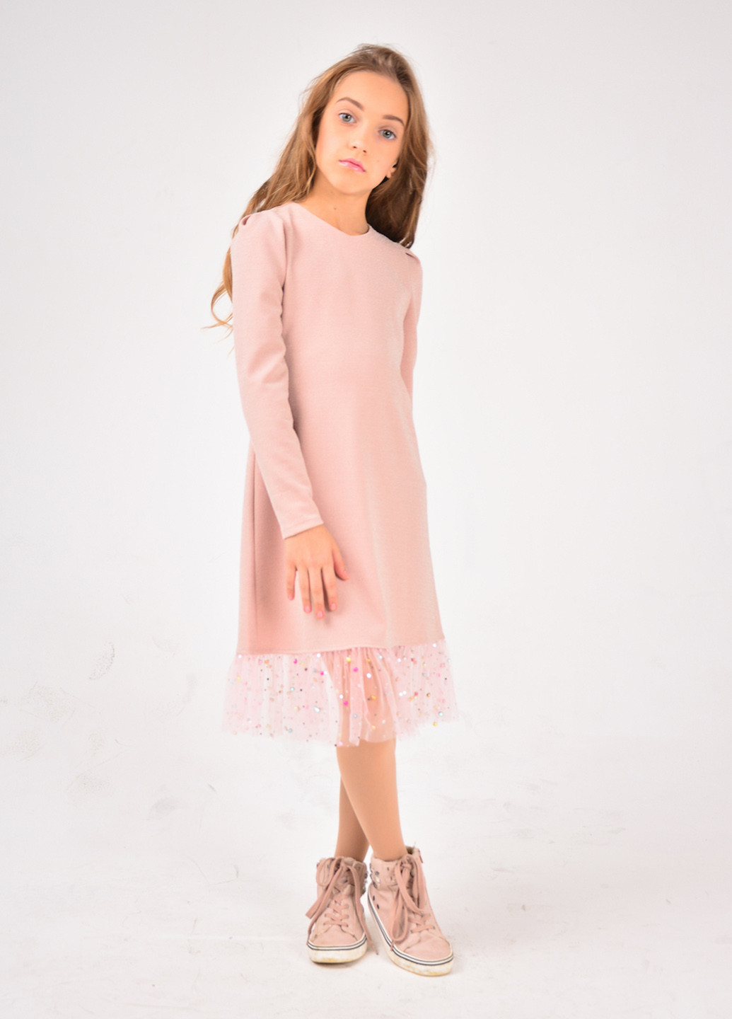 Розовое платье Sofia Shelest (101563824)