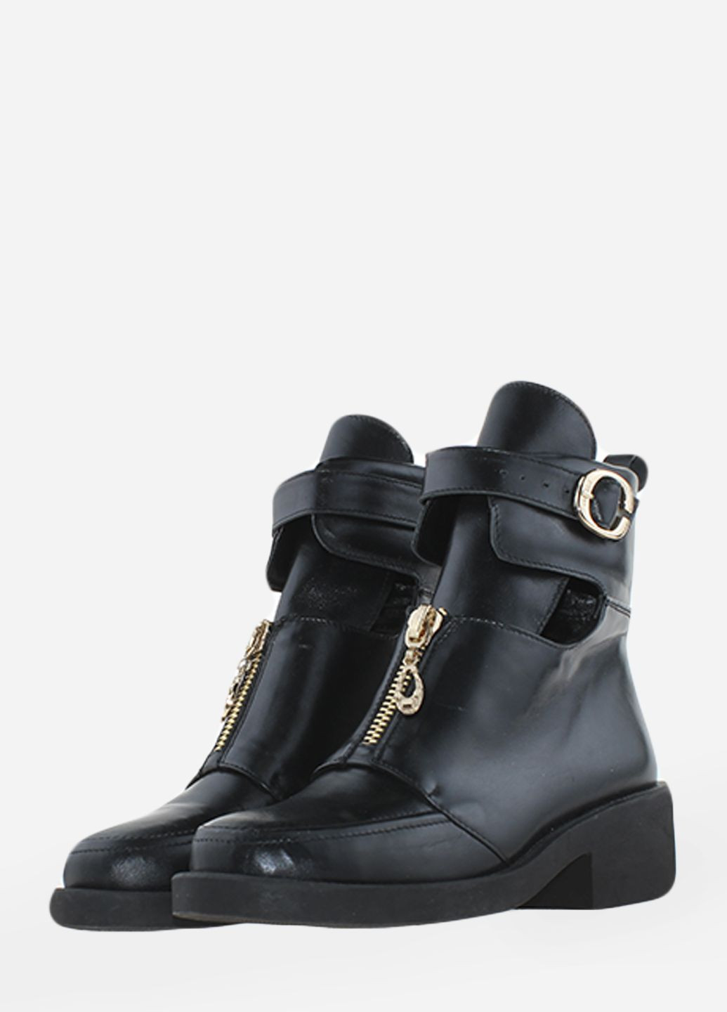 Черевики RO19216-5 Чорний Olevit (236508300)