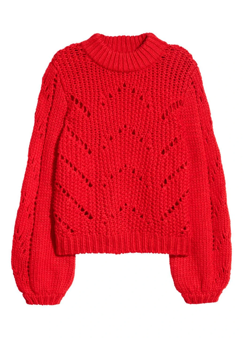 Червоний демісезонний светр H&M