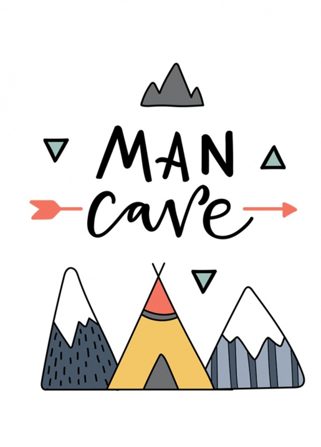 Картина Man Cave, 30х40 см Forus (253646458)
