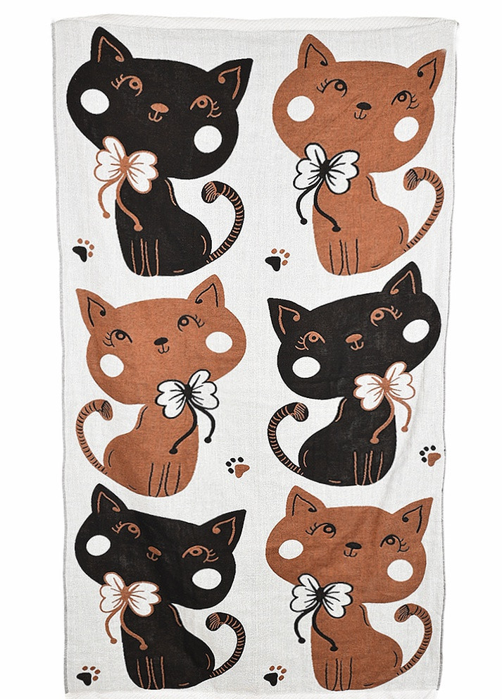 AAA полотенце кошки коричневый производство - Китай
